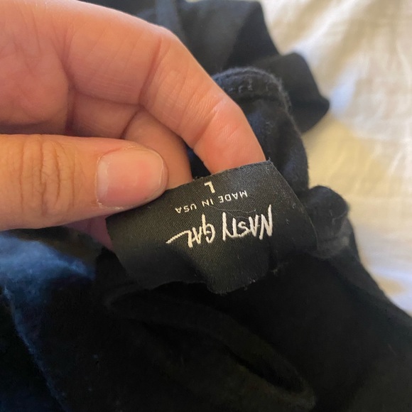 Nasty Gal crop top with cut out back. - Picture 3 of 3